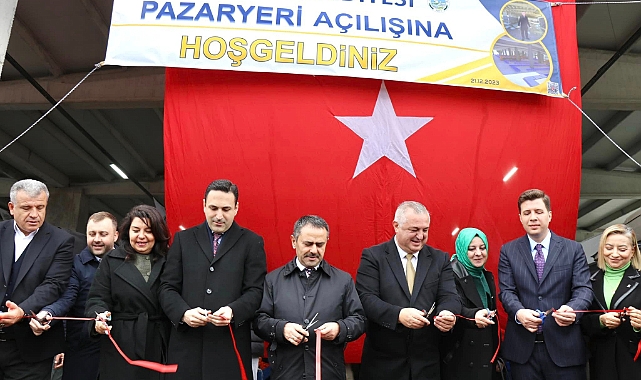 Kapalı Pazar Yeri Geyikli Beldesine  Adeta Can Suyu