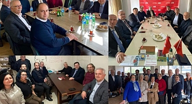 CHP'li Erkek'ten siyasi partilere ziyaret