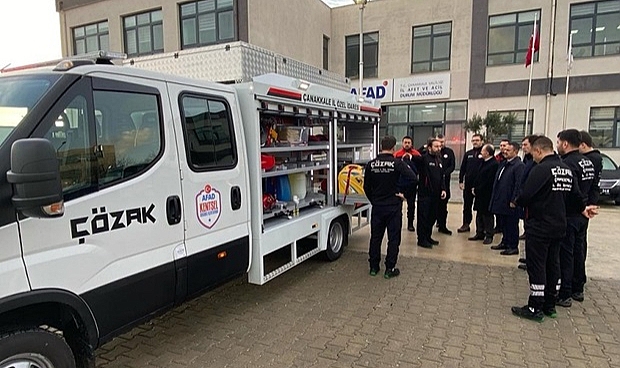 ÇÖZAK Yeni Arama Kurtarma Aracıyla Göreve Hazır