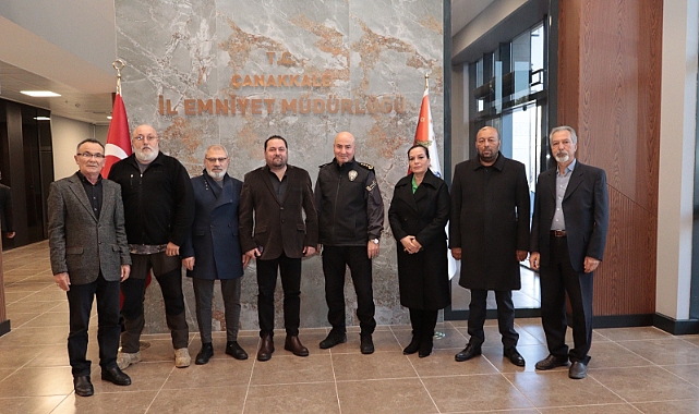 Gazetecilerden Emniyet Müdürü Arıcı'ya ziyaret