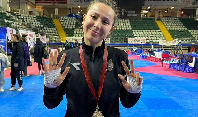 TAEKWONDOCU ZEYNEP TAŞKIN AVRUPA YOLCUSU