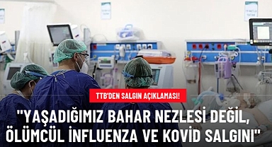 Yaşadığımız bahar nezlesi değil, ölümcül İnfluenza ve Kovid salgını