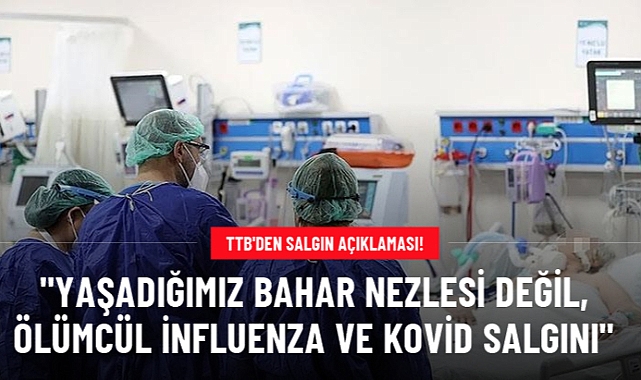 Yaşadığımız bahar nezlesi değil, ölümcül İnfluenza ve Kovid salgını