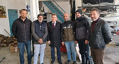 AK Partili Ölçek ''Sanayi esnafımız ilçemizin kalbidir''