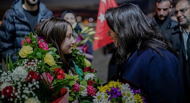 Avrupa şampiyonuna coşkulu karşılama