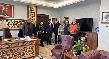 Çanakkale İnternet ve Sosyal Medya Basın Mensupları Derneği, Başsavcı Şahin’i ziyaret etti