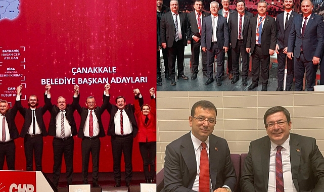CHP' li Erkek Aday Tanıtımında  İmamoğlu İle Görüştü