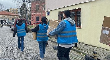 ÇOMÜ İhtiyaç sahibi ailelere destek paketleri dağıtıldı