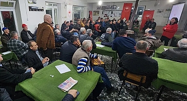 Kumkale Köyünde kooperatif toplantısı