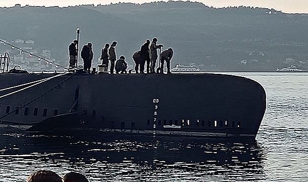 ULUÇ ALİ REİS DENİZ ALTISI S-338 ÇANAKKALE'DE