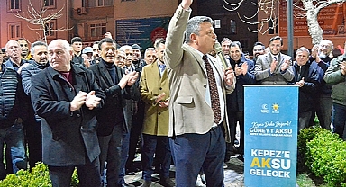 Aksu'dan Miting Gibi Kahve Toplantısı
