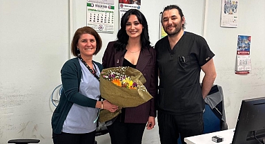  BİLGE GÜNDÜZ'DEN HASTAHANE ZİYARETİ