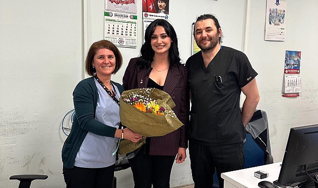 BİLGE GÜNDÜZ'DEN HASTAHANE ZİYARETİ