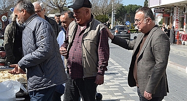 BİROL BAŞKANDAN PİLAV İKRAMI