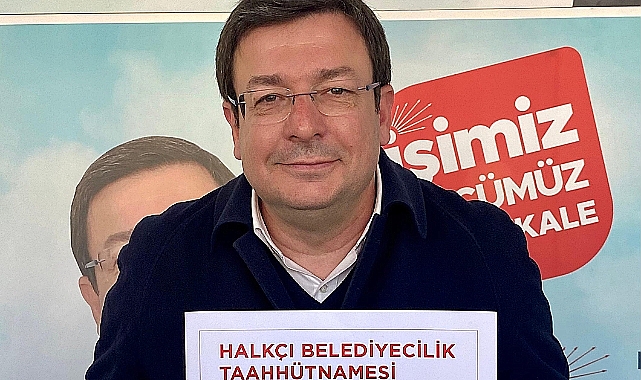 CHP'li Erkek, Halkçı Belediyecilik Taahhütnamesini imzaladı