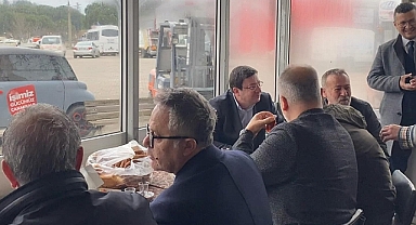 CHP'li Erkek sanayi esnafı ile buluştu