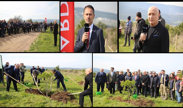 Dardanel 40. yılında Çanakkale’yi 10 bin fidanla yeşertti