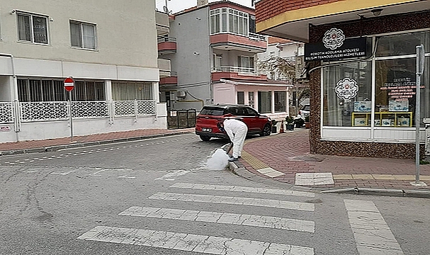 KIŞLAK MÜCADELESİ ÇALIŞMALARI YÜRÜTÜLÜYOR