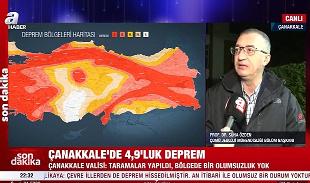 Prof.Dr. Özden “Önceki Depremlere Benzemiyor..”