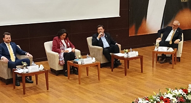 Projelerini iş insanlarına anlattılar