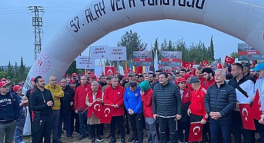 Binlerce Genç 57'nci Alay'ın izinde yürüdü