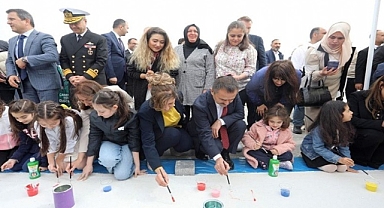 Çocuklar Hamidiye Tabyalarında 23 Nisan Coşkusu Yaşadı