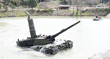 Gelibolu'da Askeri Sızdırmazlık Testi ve Durgun Sulardan Geçiş Eğitimi