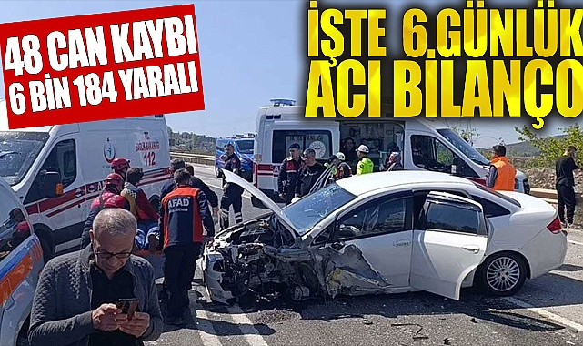 İçişleri Bakanı Yerlikaya ''Bayramın bilançosu ağır oldu 48 kişi hayatını Kaybetti''