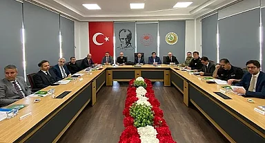 Orman yangınlarıyla mücadele toplantısı yapıldı