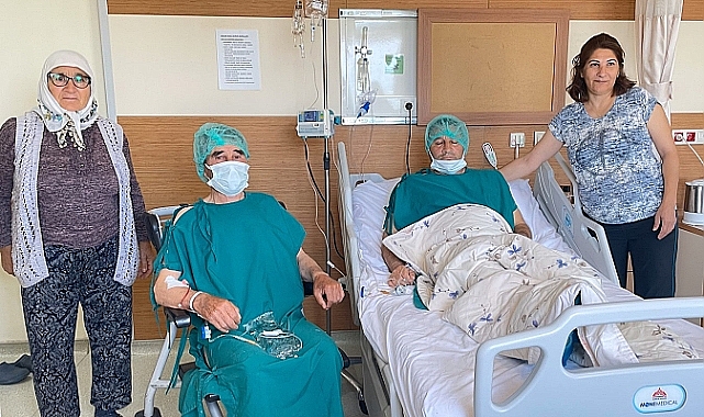 76 Yaşındaki Baba 55 Yaşındaki Oğluna Böbreğini Verdi