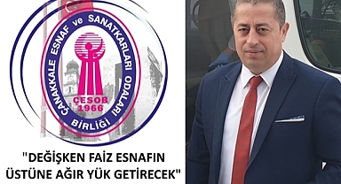Birlik Başkanı Değişken Faizlere İsyan Etti