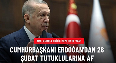 Cumhurbaşkanı Erdoğan'dan 28 Şubat davasından hüküm giyen emekli generallere af