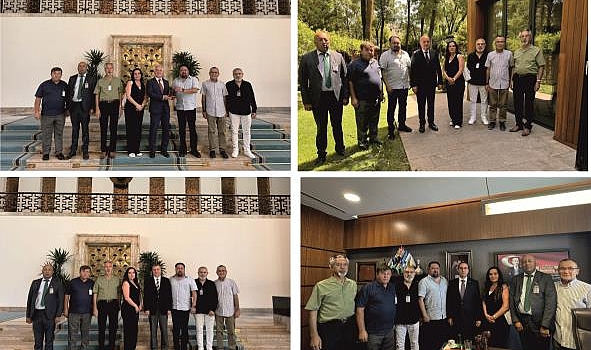 Çanakkale İnternet ve Sosyal Medya Basın Mensupları Derneği Ankara'da önemli görüşmeler gerçekleştirdi