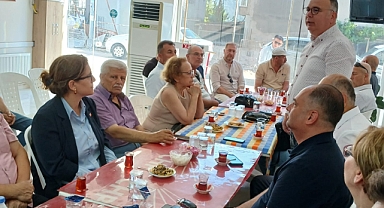 CHP Kepez Belde Yönetiminin Bayramlaşma Toplantısı