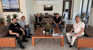 Gazeteciler'den Başkan Atilla Öztürk'e Ziyaret