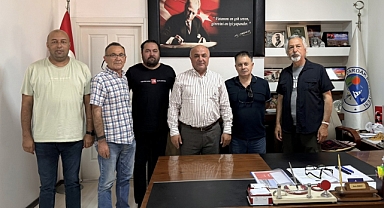 GAZETECİLER'DEN ÇARDAK BELEDİYESİNE NEZAKET ZİYARETİ