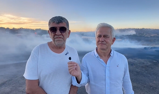 İl Genel Meclis Başkanı Ertuğrul yangın bölgesinde: "Caydırıcı önlemler alınmalı"