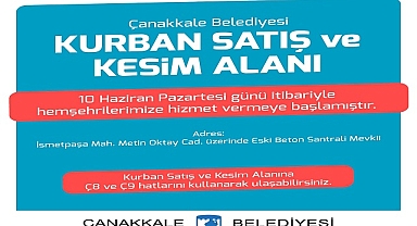 Kurban Satış ve Kesim Alanına İlişkin Bilgilendirme ve Önemli Duyurular