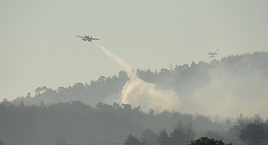 Orman Yangınından Etkilenen Alan Şimdilik 575 hektar