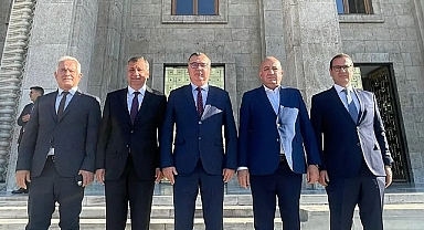 Başkan Birol Arslan ve Meclis Üyeleri TBMM'de