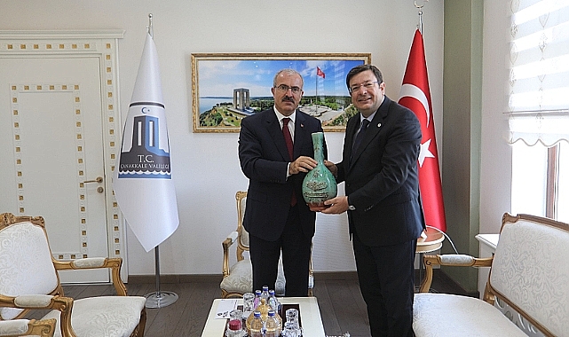 Belediye Başkanı Erkek'ten Vali Toraman'a ziyaret