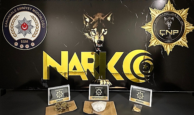 Çanakkale' de Uyuşturucu operasyonu; 2 tutuklama