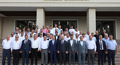 Çanakkale Esnaf ve Sanatkârlar Odaları Birliği Turan’ı ziyaret etti