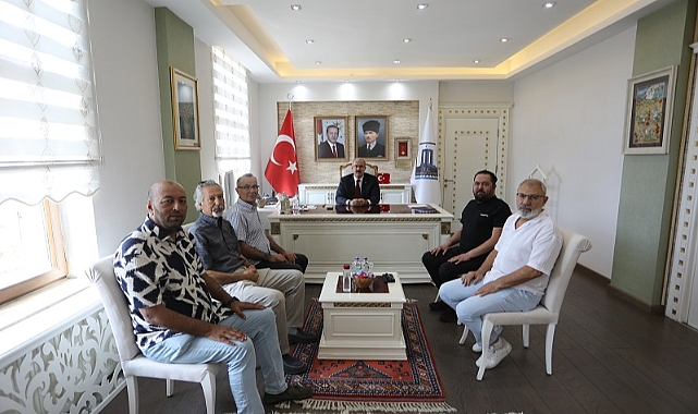 Çanakkale İnternet ve Sosyal Medya Basın Mensupları Derneği'nden Vali Toraman'a Hayırlı Olsun Ziyareti