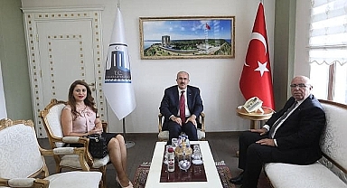 ÇTB Başkanı Deniz'den Vali Toraman'a ziyaret