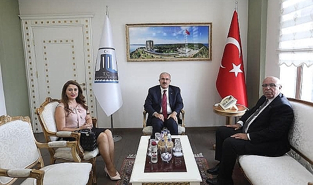 ÇTB Başkanı Deniz'den Vali Toraman'a ziyaret