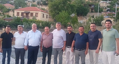 İl Genel Meclisi Başkanı Ertuğrul Ayvacık'ta incelemelerde bulundu