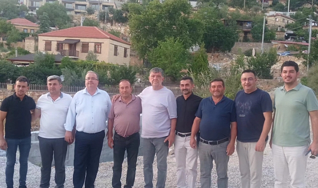 İl Genel Meclisi Başkanı Ertuğrul Ayvacık'ta incelemelerde bulundu