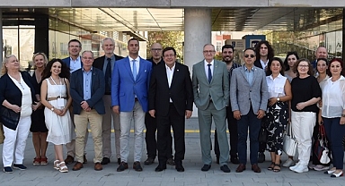 Başkan Erkek Kardeş Kent Heyetlerini Ağırladı