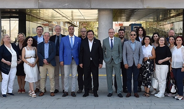 Başkan Erkek Kardeş Kent Heyetlerini Ağırladı